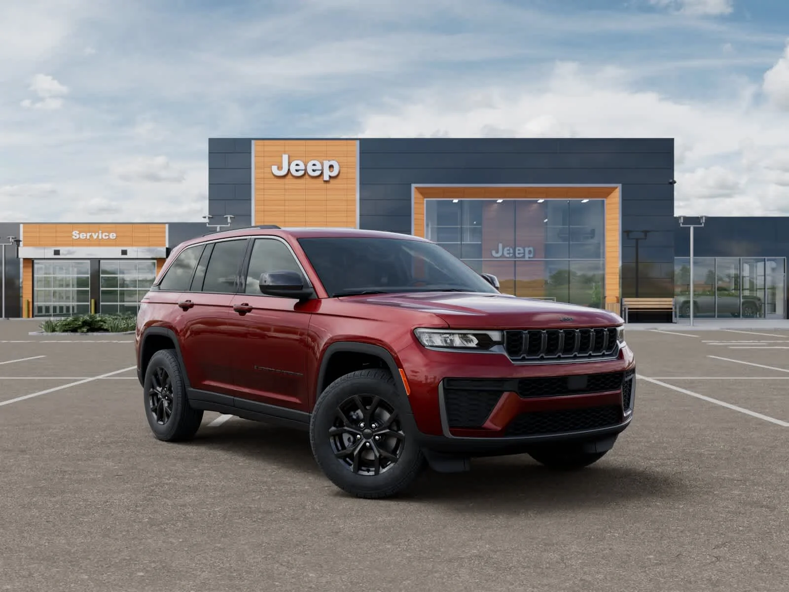 New 2026 Velvet Red Pearlcoat Jeep Laredo Altitude image 5