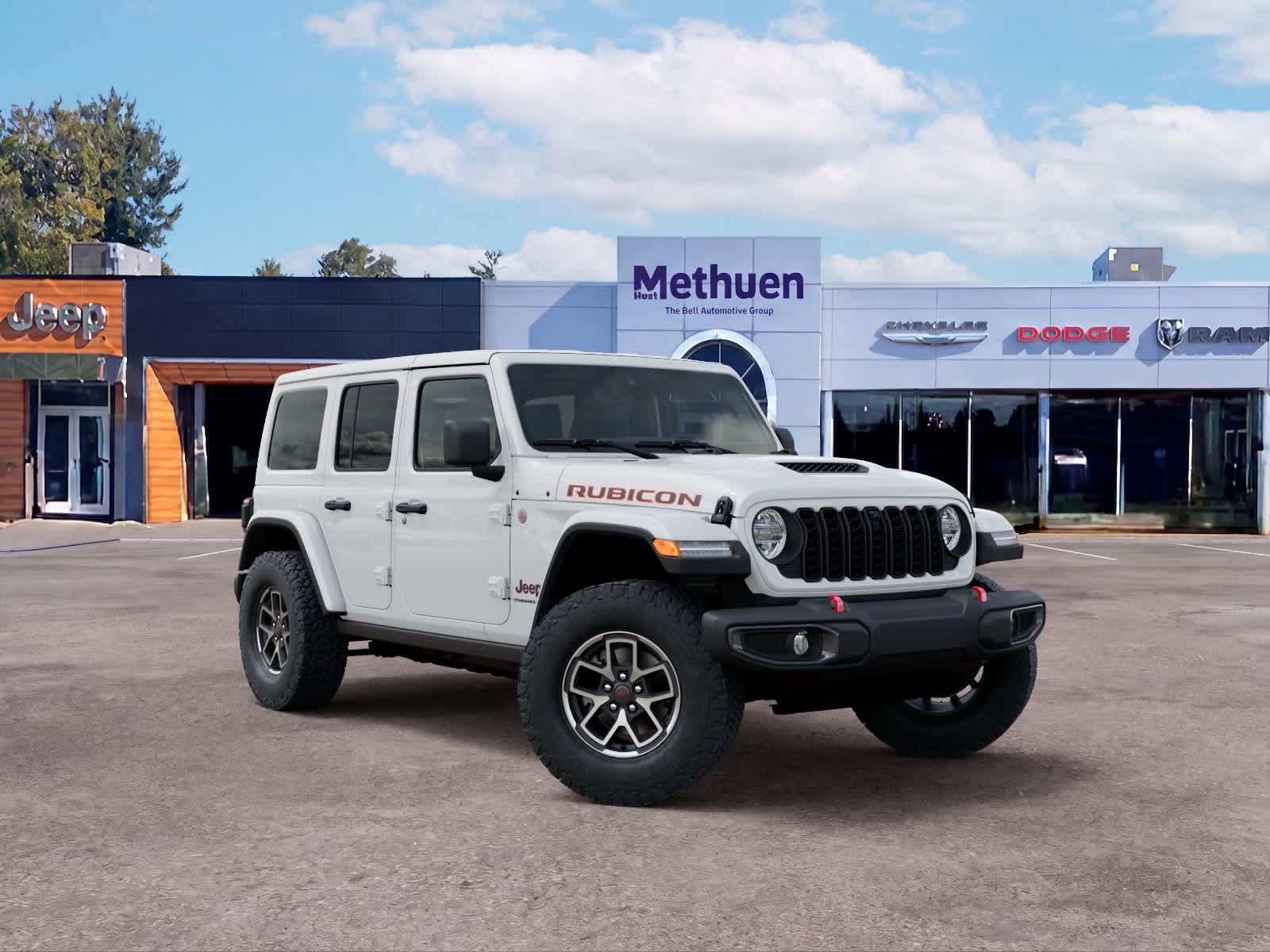 New 2027 Bright White Clearcoat Jeep Rubicon image 5