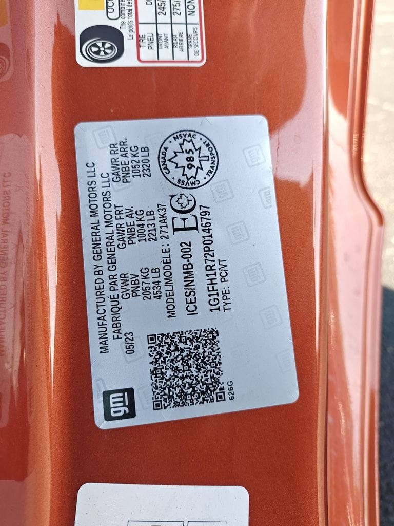Used 2023 Orange Chevrolet SS image 25
