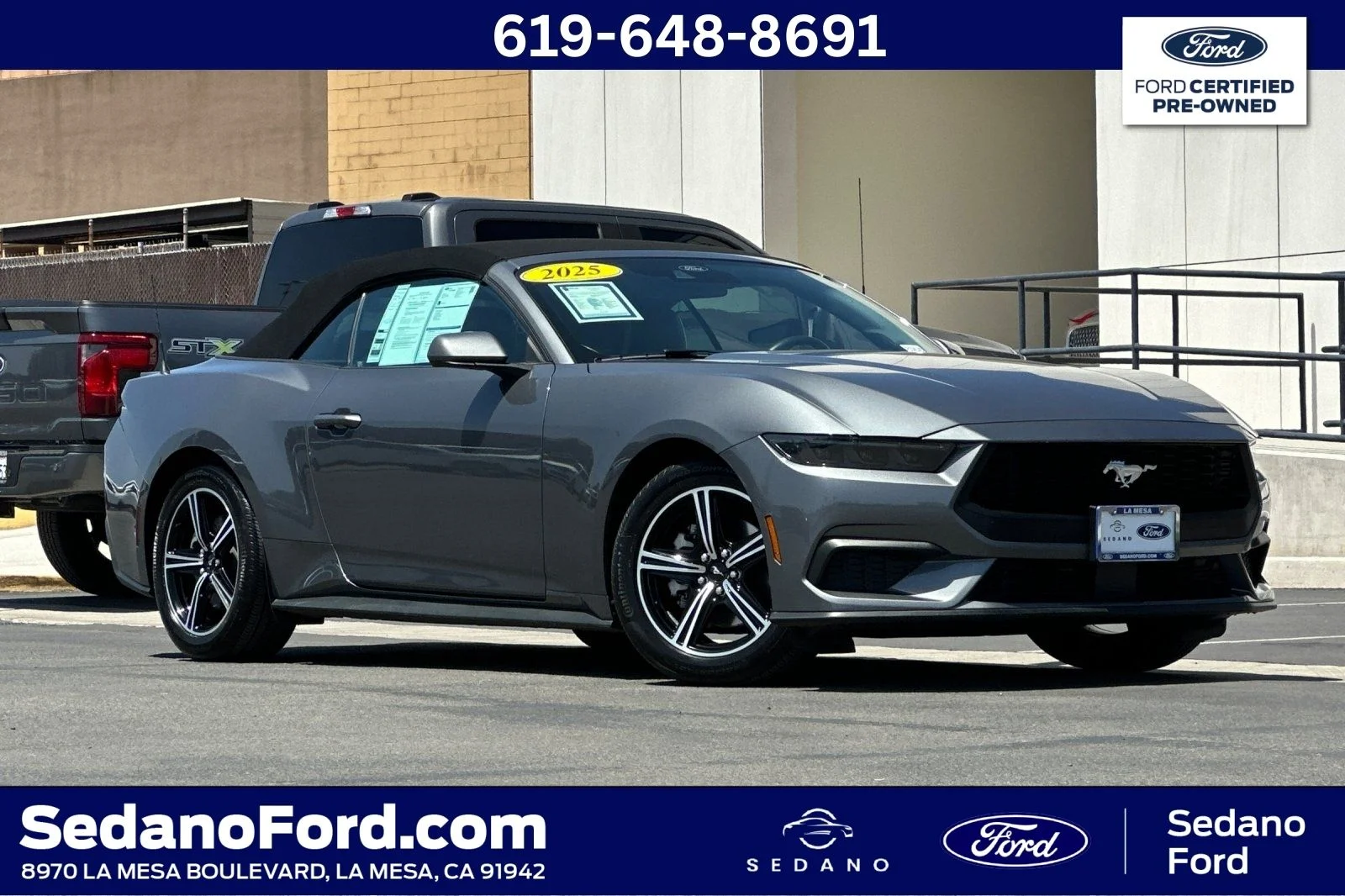 2025 Ford Mustang EcoBoost Premium Convertible's photo