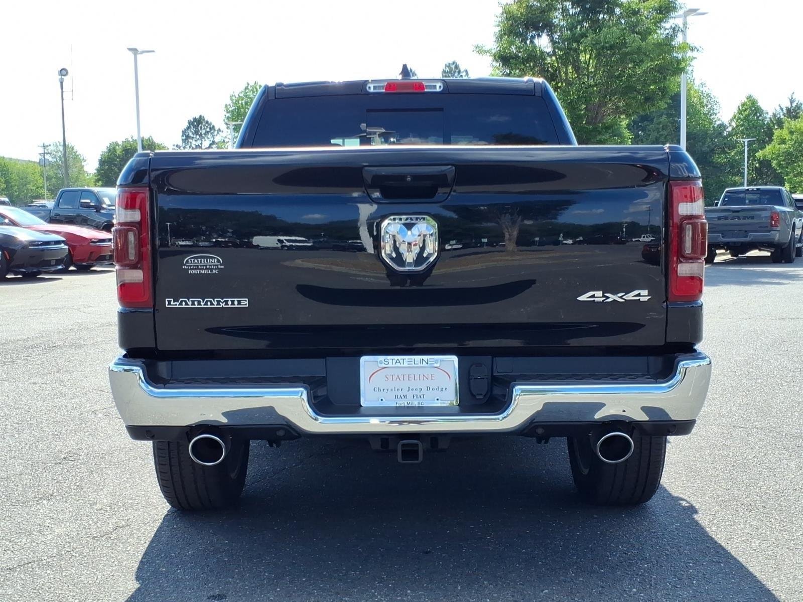 Certified Used 2024 Diamond Black Crystal Pearlcoat Ram Laramie image 16