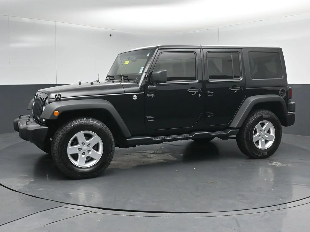 Used 2015 Black Jeep Unlimited Sport image 4