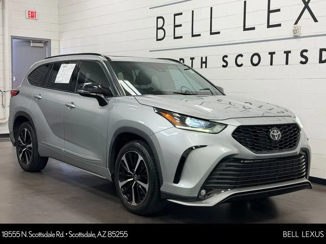 Used 2021 Silver Toyota XSE image 1