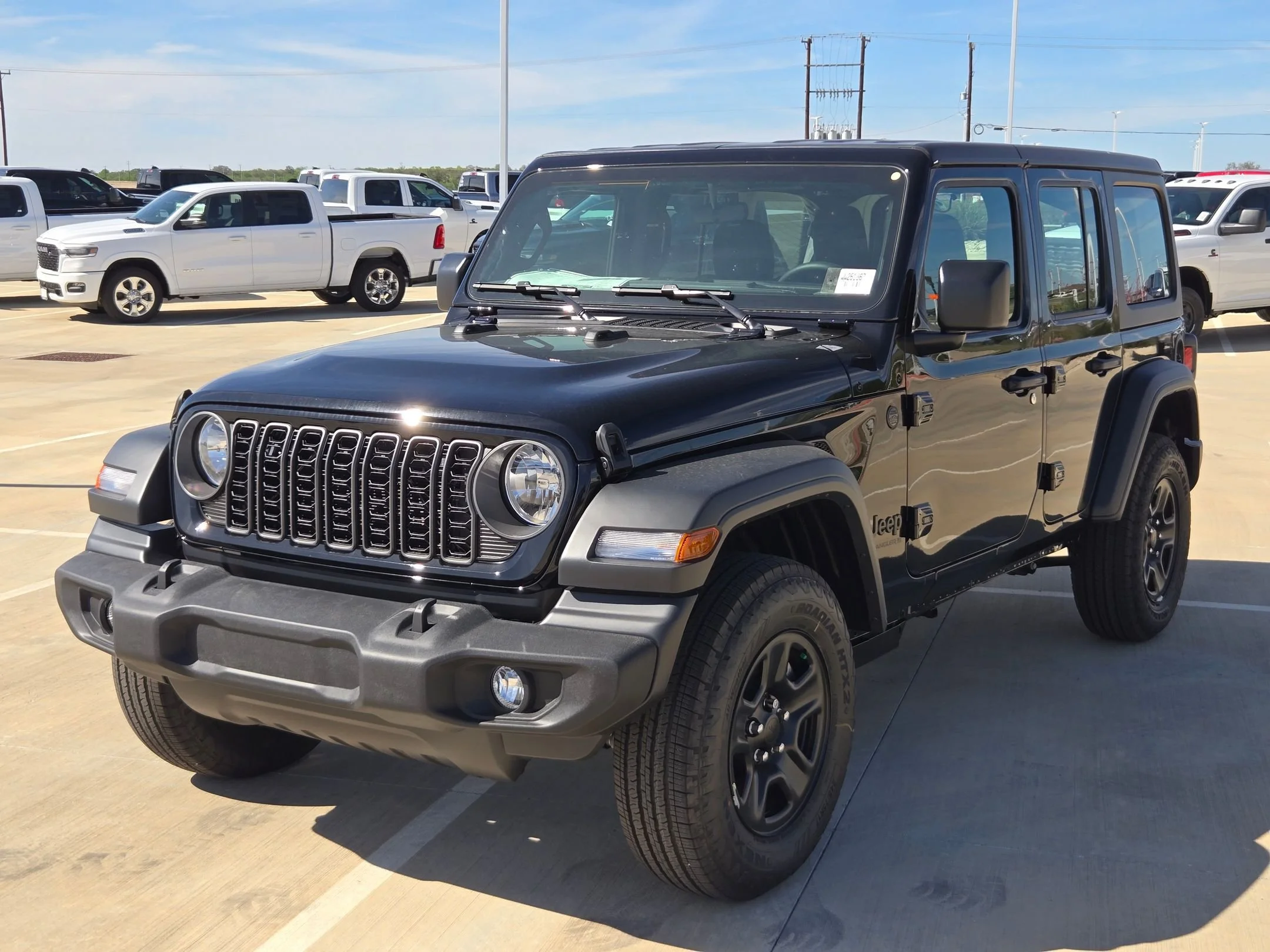 New 2026 Black Clear-Coat Exterior Paint Jeep Sport image 7