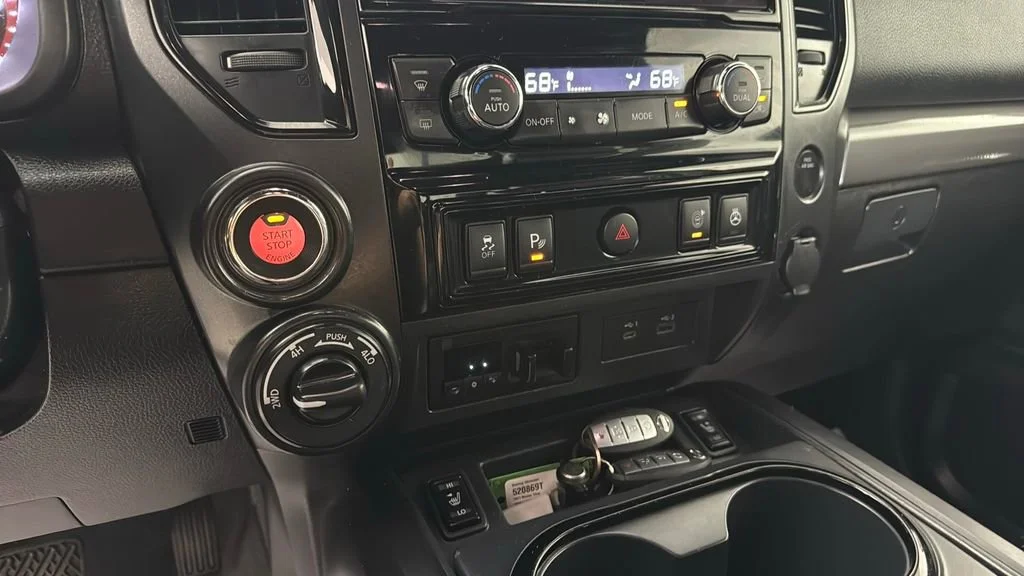 Used 2021 Black Nissan Crew Cab PRO-4X 4x4 image 23