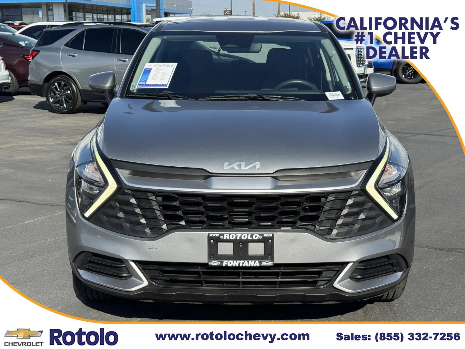 Used 2023 Steel Gray Kia LX image 2