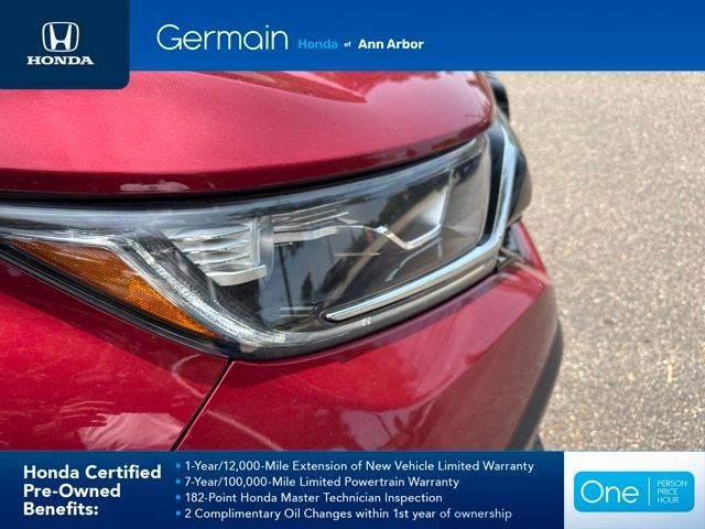 Certified Used 2021 Radiant Red Metallic Honda AWD EX-L image 4