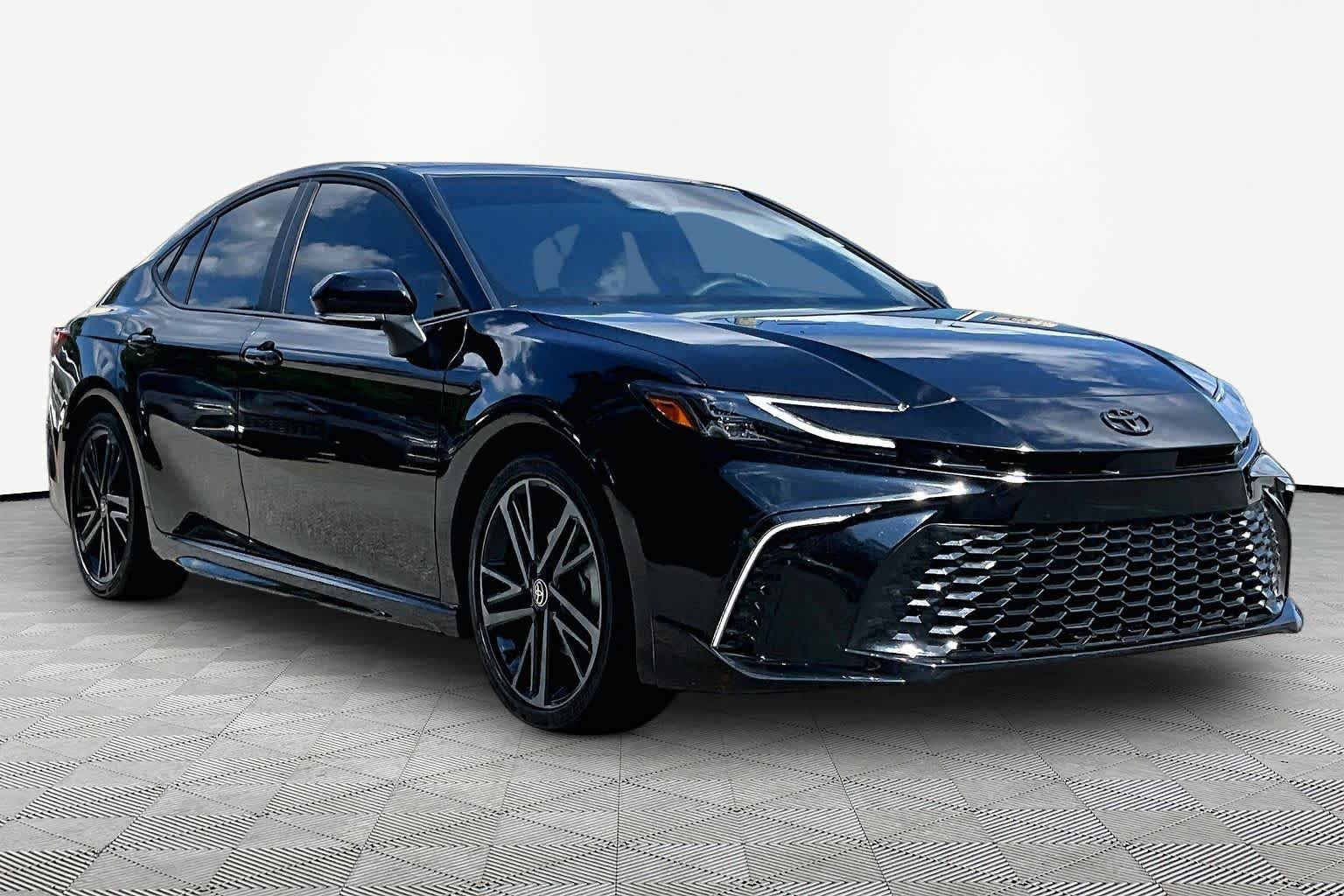 Used 2026 Midnight Black Metallic Toyota XSE image 3