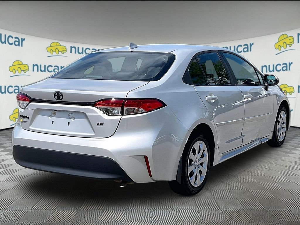 Used 2025 Classic Silver Metallic Toyota LE image 6