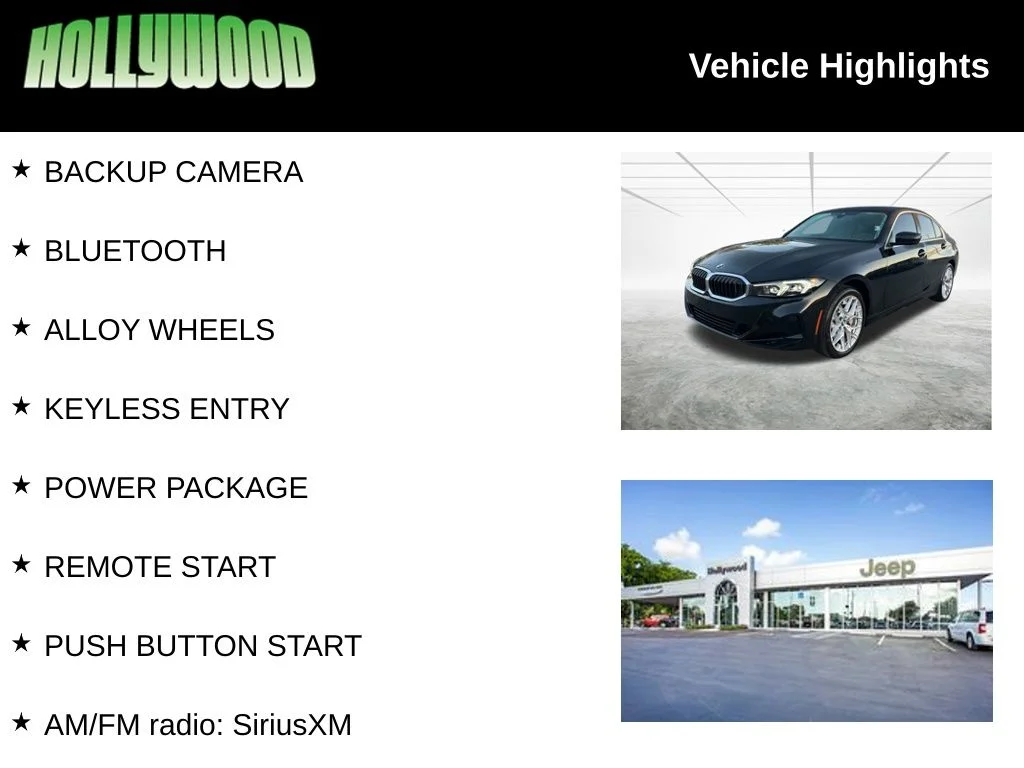 Used 2025 Black BMW 330i xDrive image 3