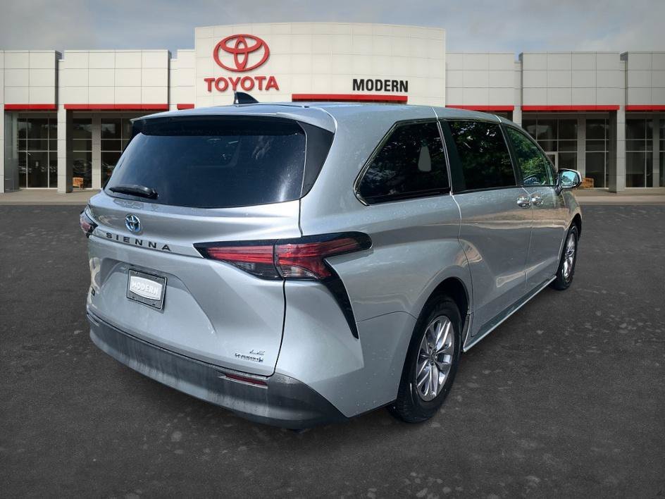 Used 2022 Celestial Silver Metallic Toyota LE image 5