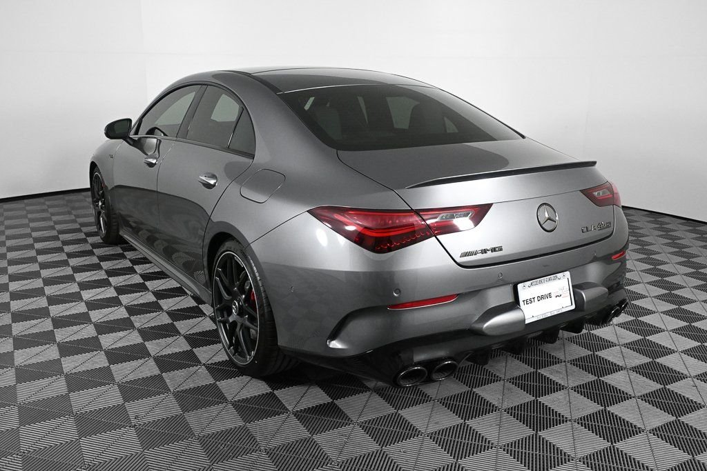 New 2026 Mountain Grey Metallic Mercedes-Benz AMG® CLA 45 4MATIC® Coupe image 4