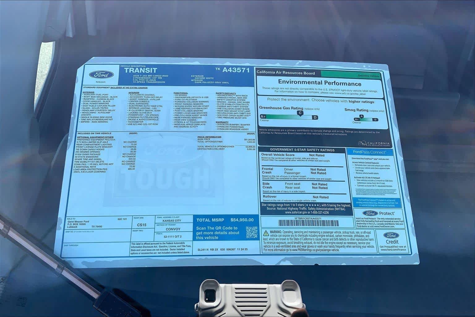 New 2026 Oxford White Ford Cargo Van image 22