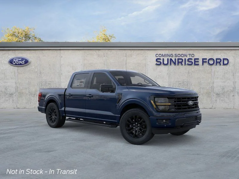 New 2026 Antimatter Blue Metallic Ford XLT image 7