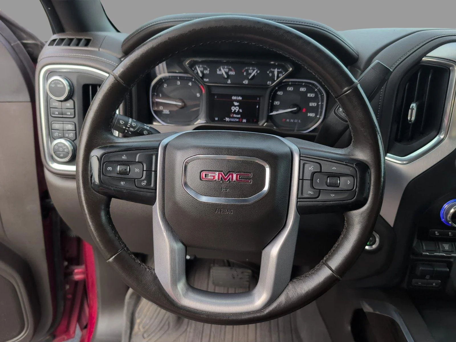 Used 2021 CAYENNE RED TINTCOAT GMC SLT image 26