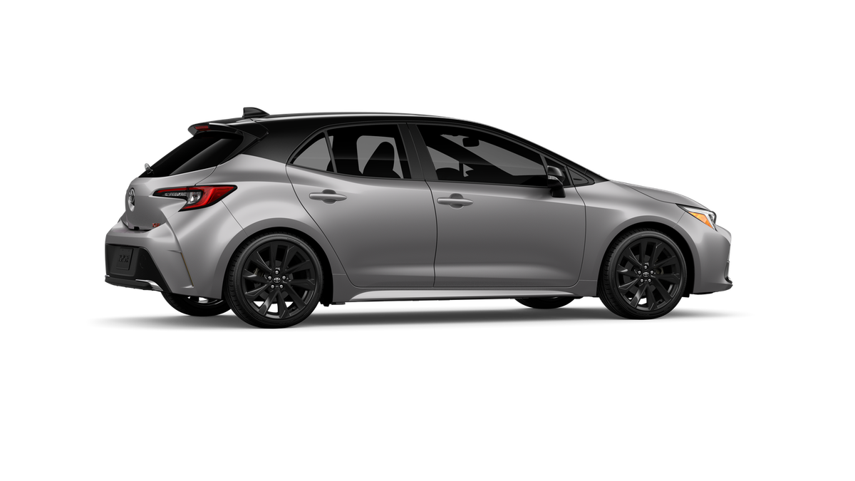 New 2027 Classic Silver Metallic with Black roof Toyota XSE image 11