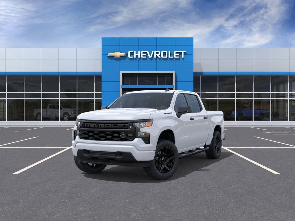 New 2026 Chevrolet Silverado 1500 Custom 4D Crew Cab