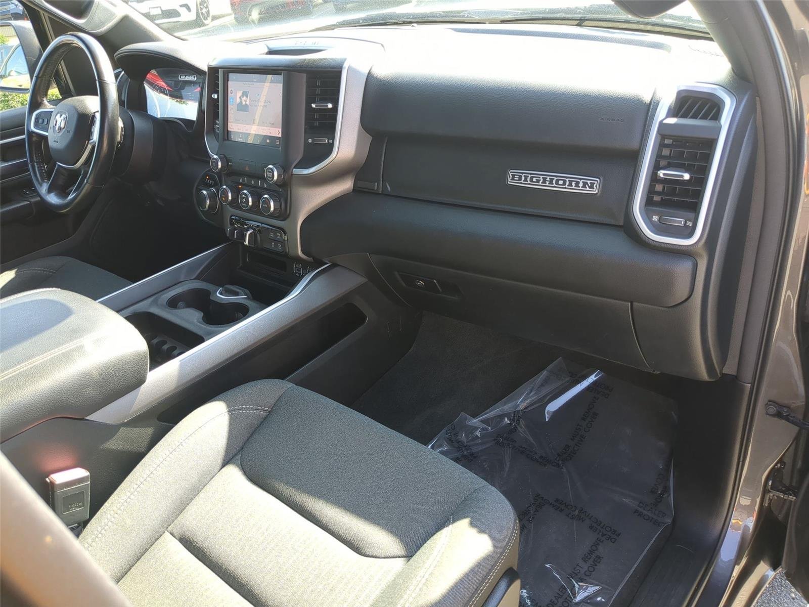 Used 2022 Granite Crystal Metallic Clearcoat Ram Big Horn image 34