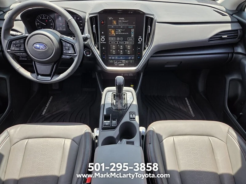 Used 2025 Crystal Black Silica SUBARU LIMITED AWD image 12