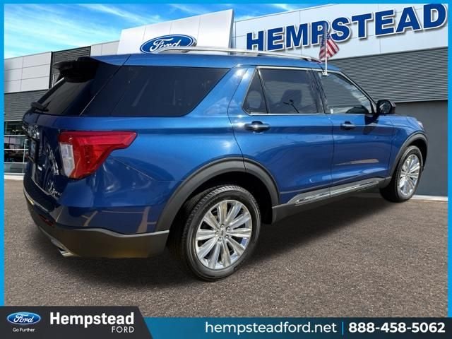Certified Used 2023 Blue Metallic Ford Limited image 6