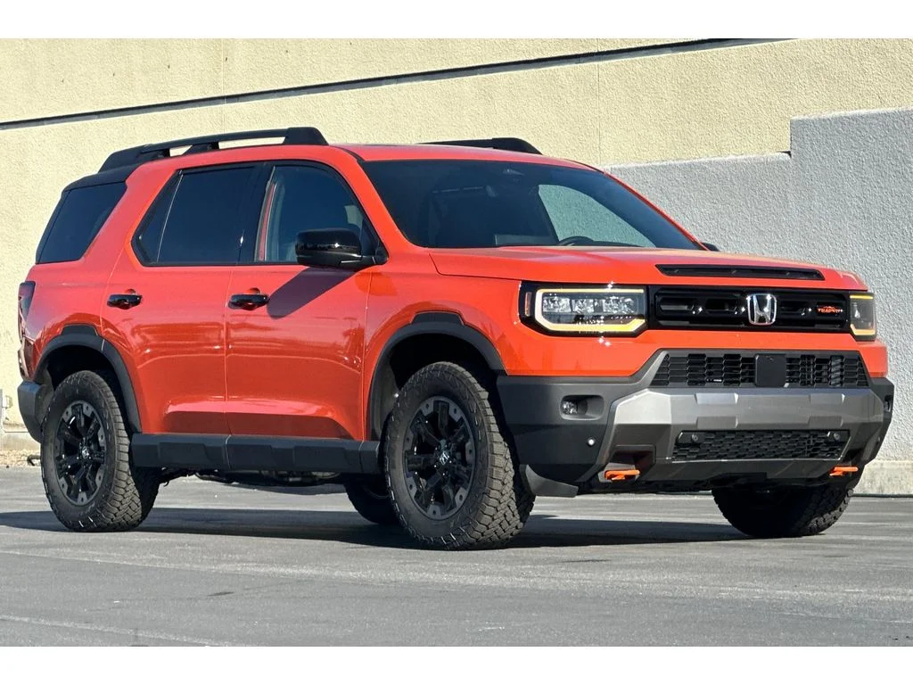 New 2026 Sunset Orange Honda TrailSport Elite image 2