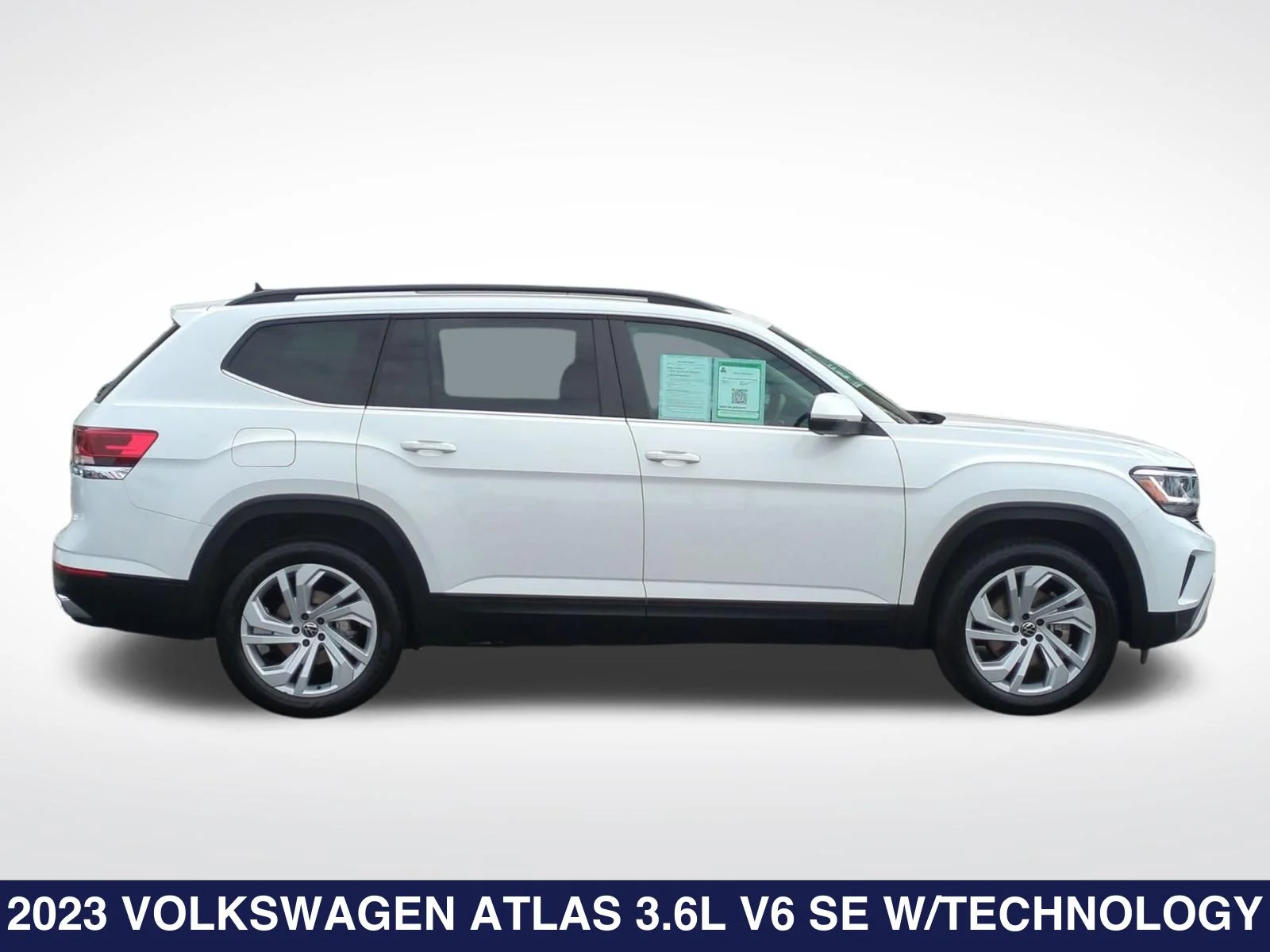 Used 2023 White Volkswagen 3.6L V6 SE w/Technology image 6