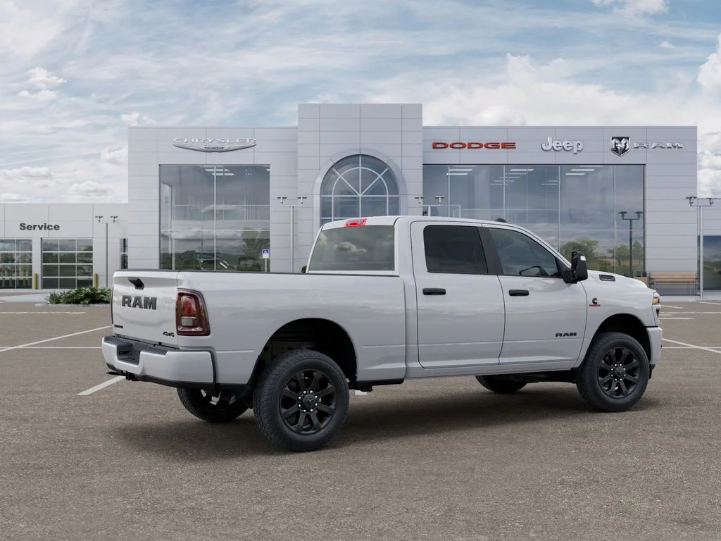 New 2026 Bright White Clear-Coat Exterior Paint RAM Big Horn image 4