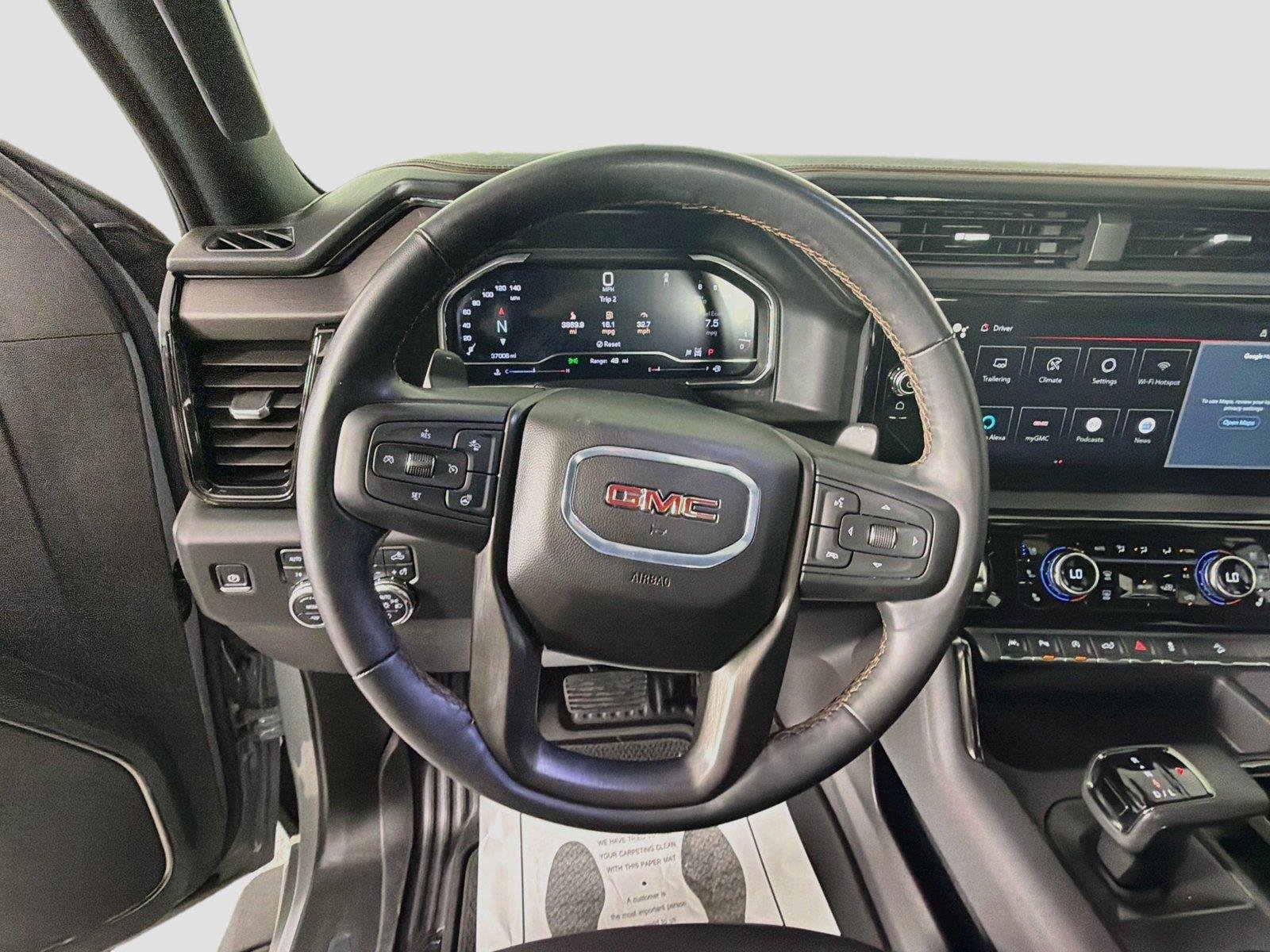Used 2024 Thunderstorm Gray GMC AT4 image 10