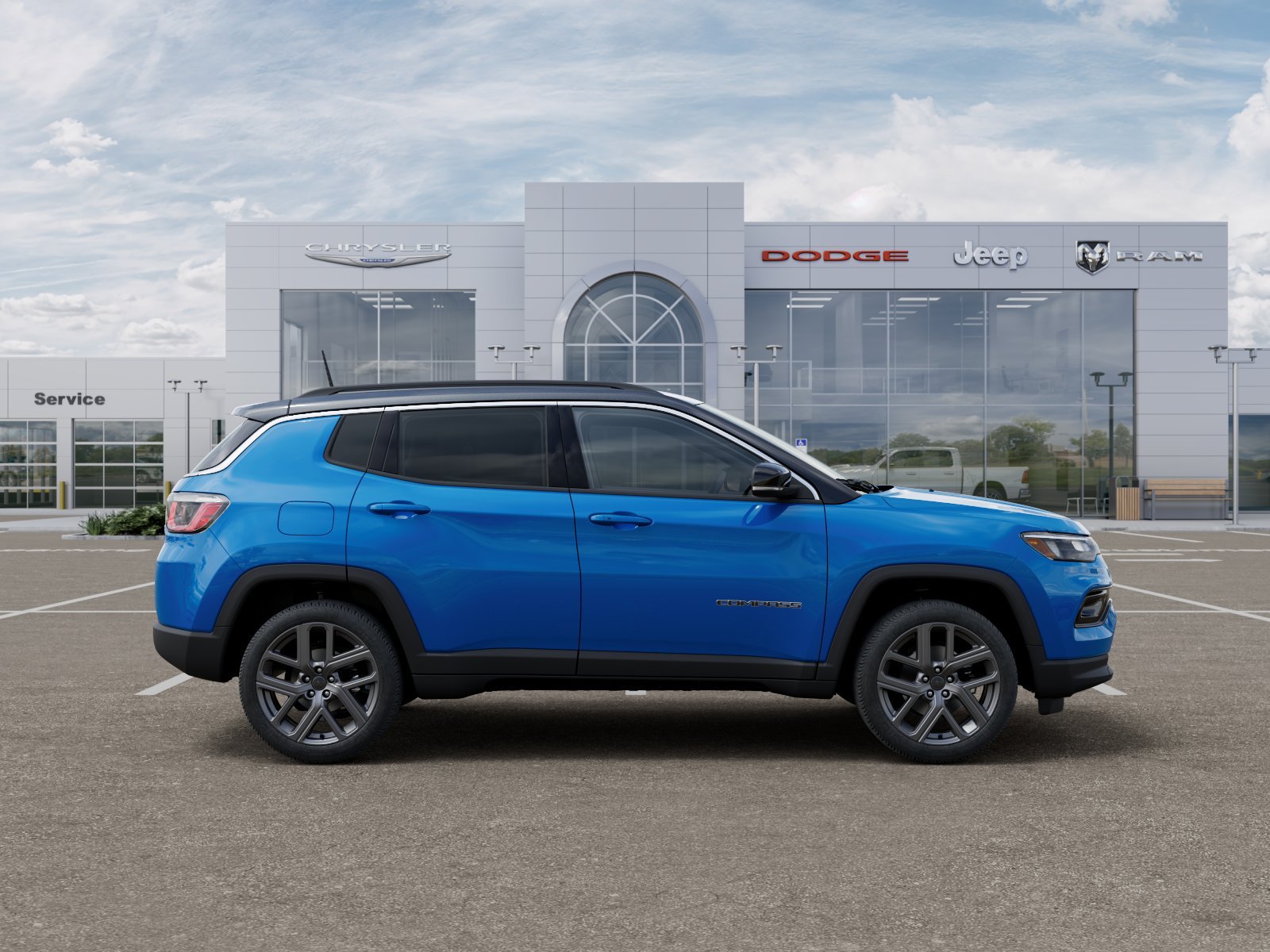 New 2026 Hydro Blue Pearl-Coat Exterior Paint Jeep Limited Altitude image 21