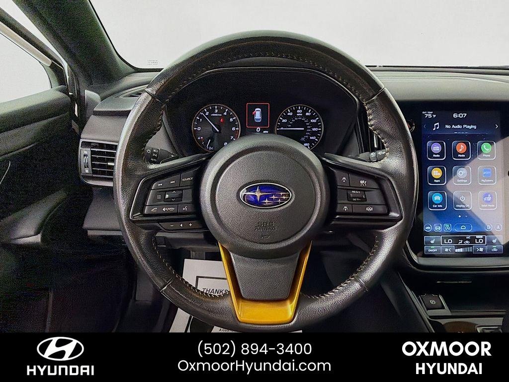 Used 2023 Crystal White Pearl Subaru Wilderness image 11