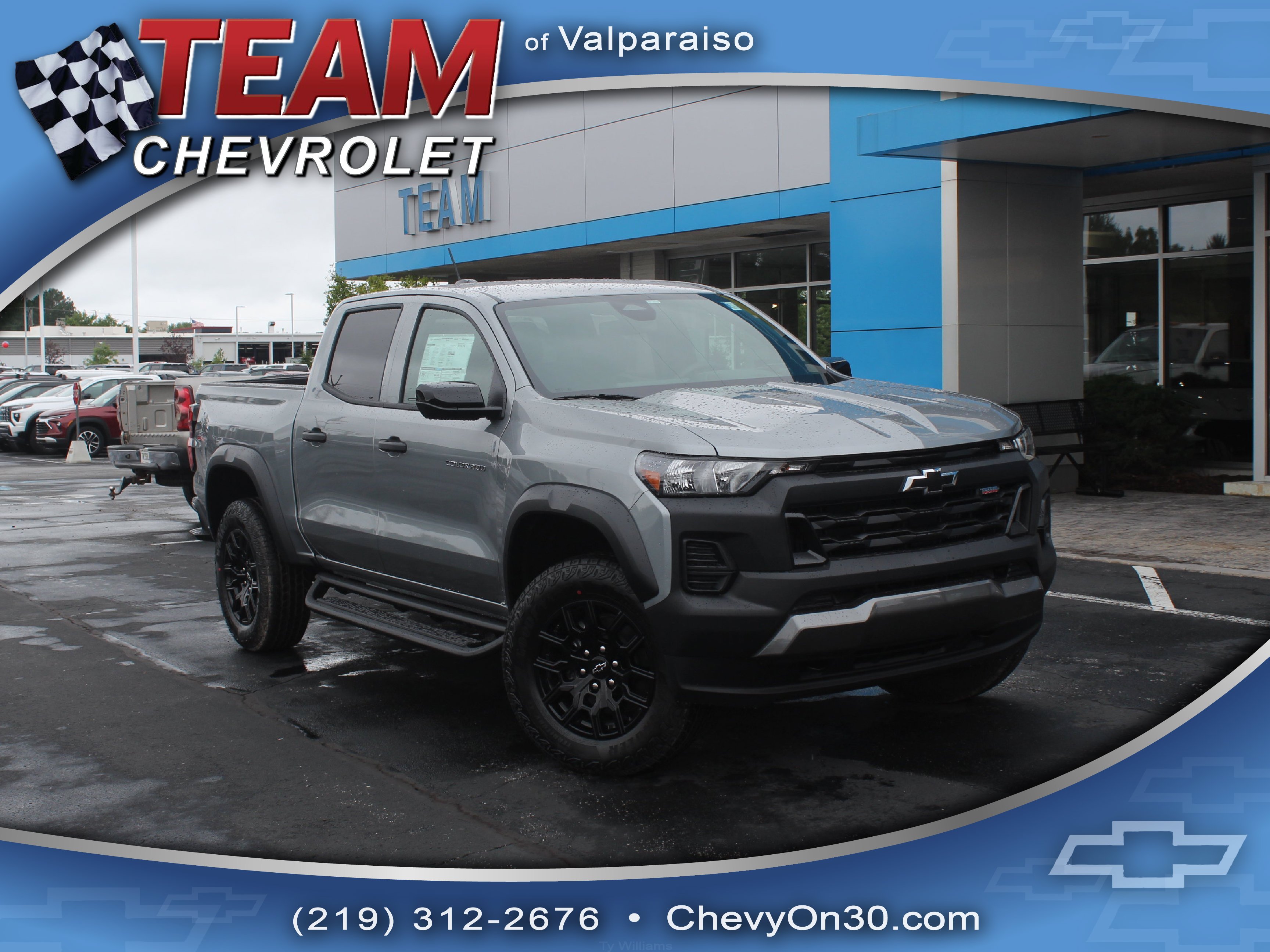 Sterling Gray Metallic 2026 Chevrolet Colorado Pickup Truck Four-Wheel Drive
