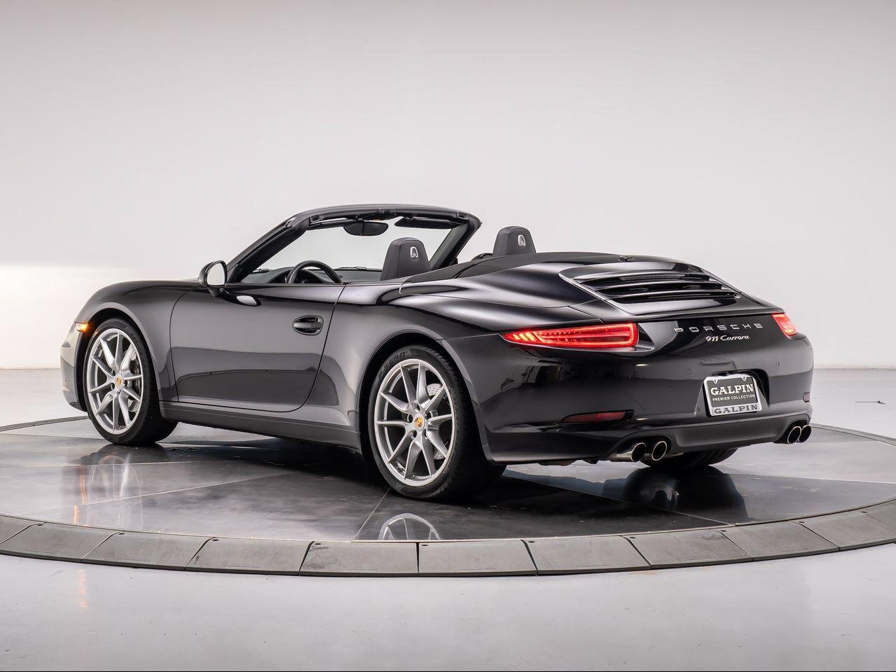 Used 2016 JET BLACK METALLIC Porsche Carrera image 3