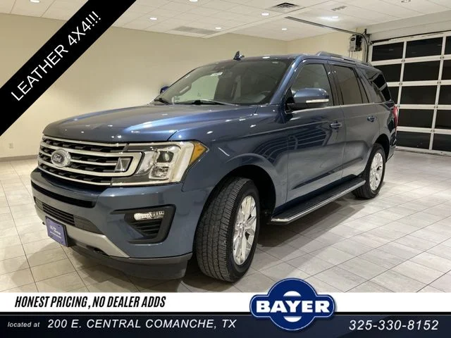 Certified Used 2020 Blue Metallic Ford XLT image 1