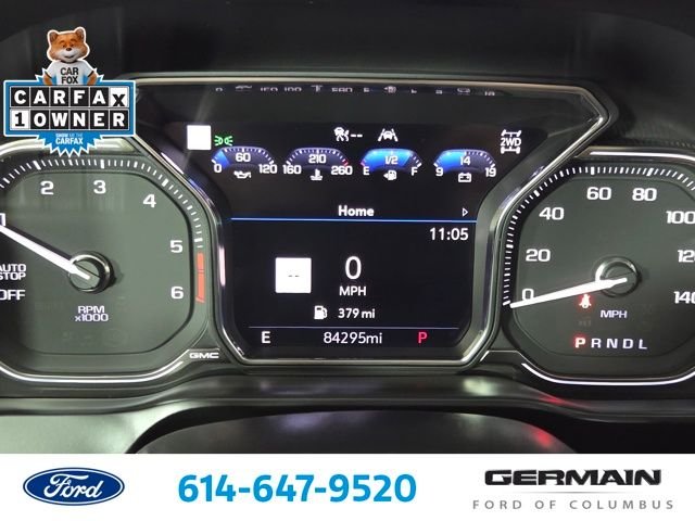 Used 2021 Satin Steel Metallic GMC AT4 image 24