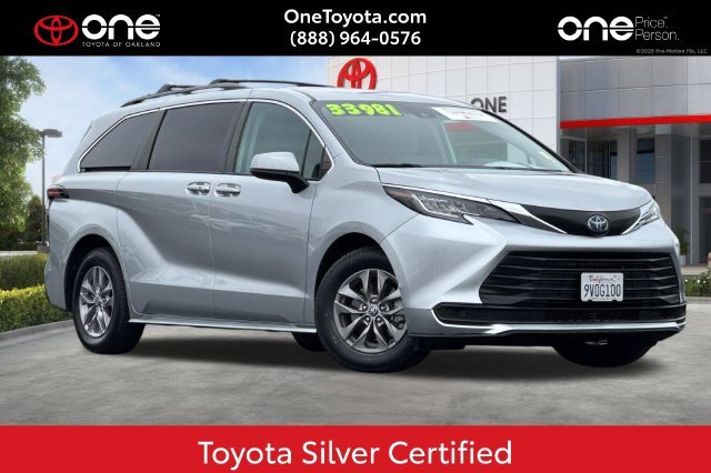 Certified Used 2022 Silver Toyota LE image 1
