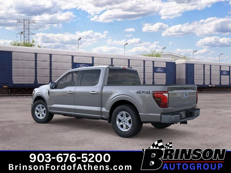 New 2026 Carbonized Gray Metallic Ford LARIAT image 4