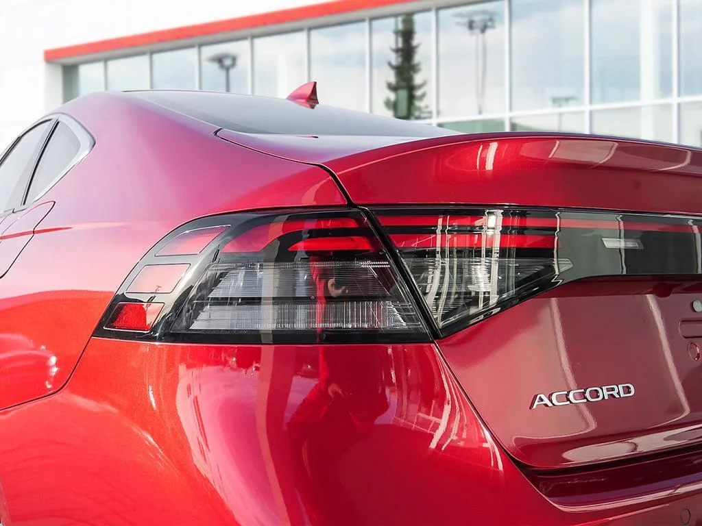 New 2026 Radiant Red Metallic Honda TOURING Touring comfort. Hybrid intelligence. image 11
