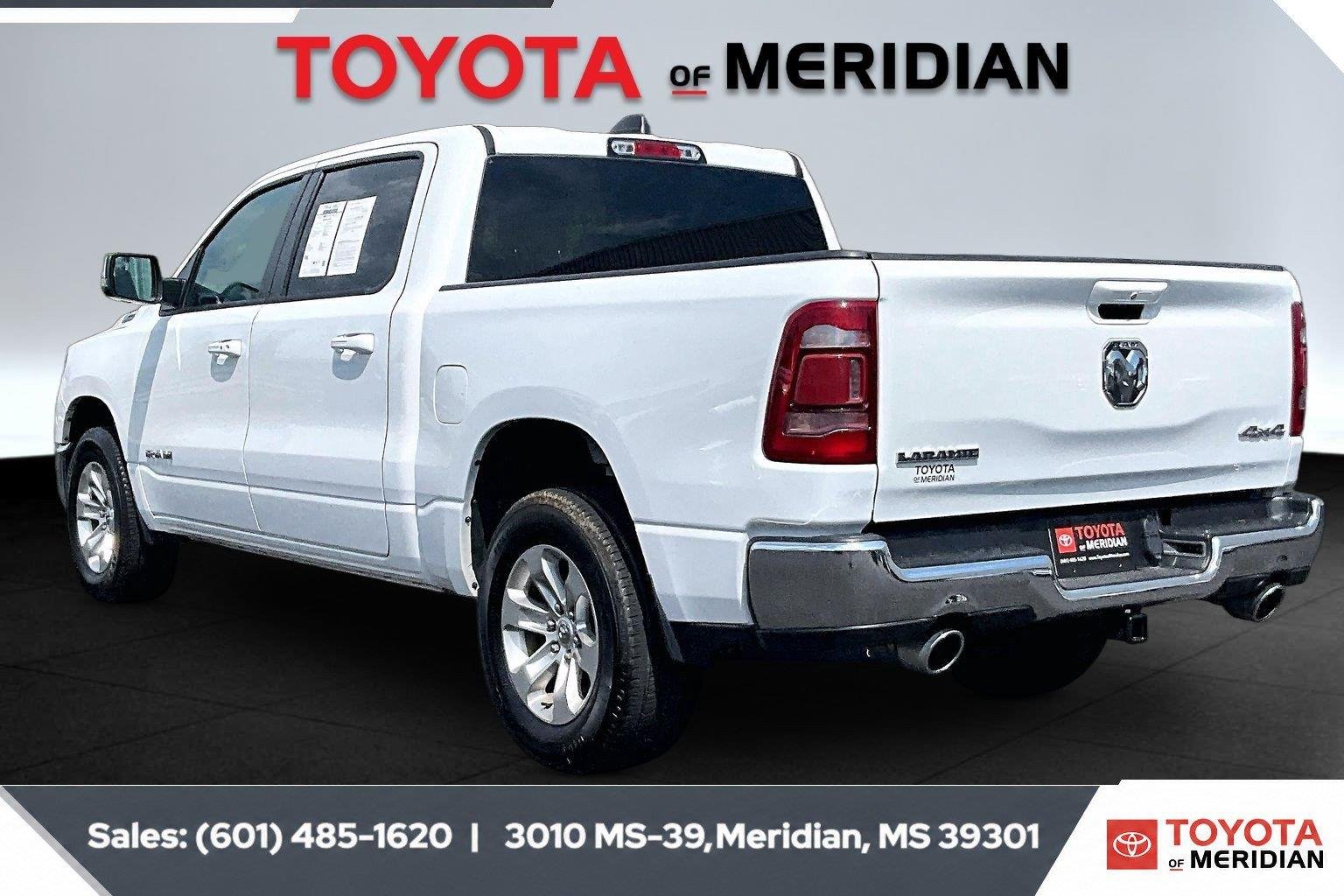 Used 2023 Bright White Clearcoat Ram Laramie image 2