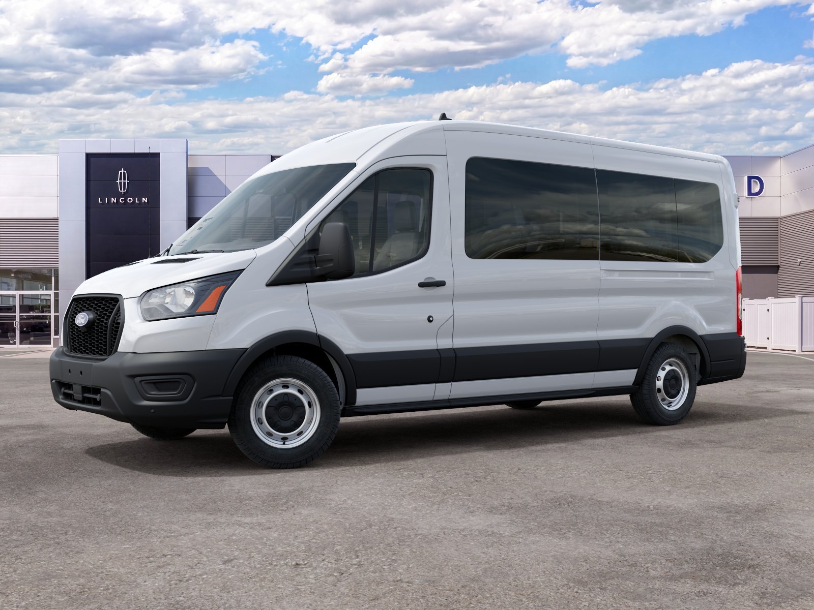New 2027 Oxford White Ford Passenger Van XL image 1