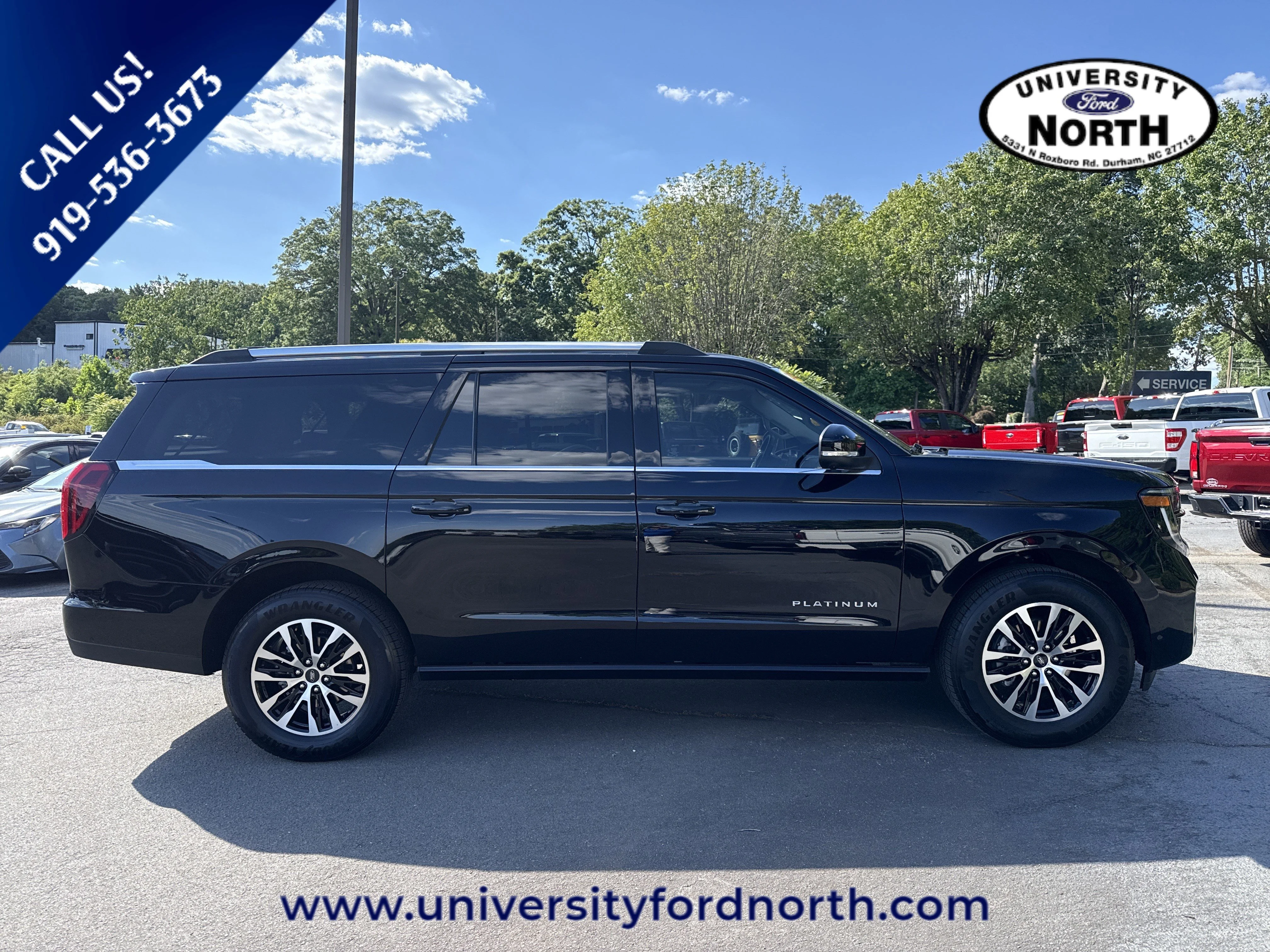 Used 2025 Agate Black Metallic Ford Platinum image 8