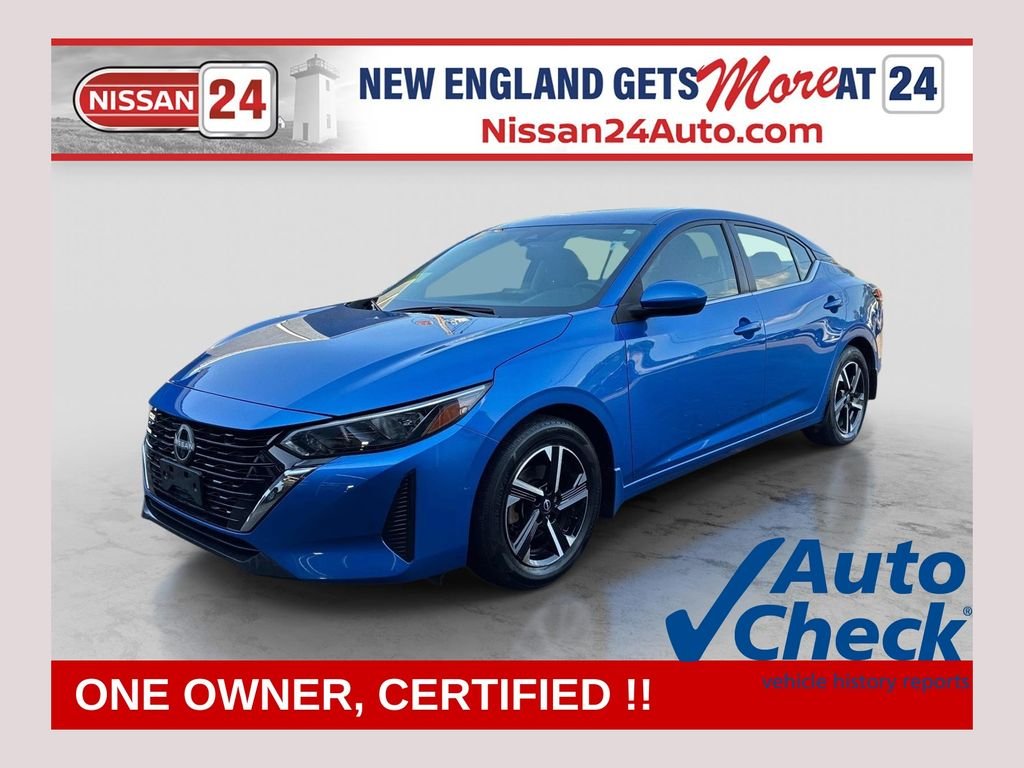 Used 2024 Blue Nissan SV image 1