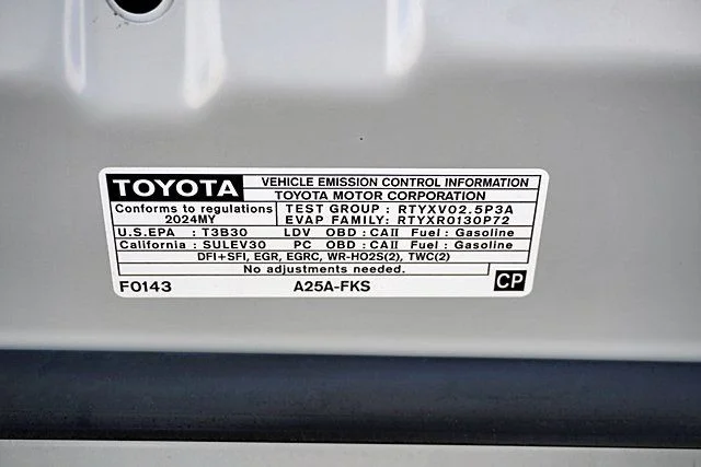 Used 2024 White Toyota LE image 31