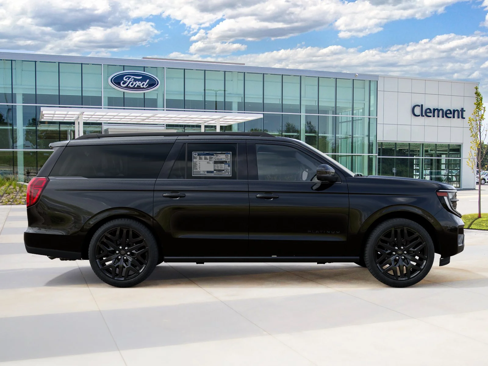New 2027 Agate Black Metallic Ford MAX Platinum image 5