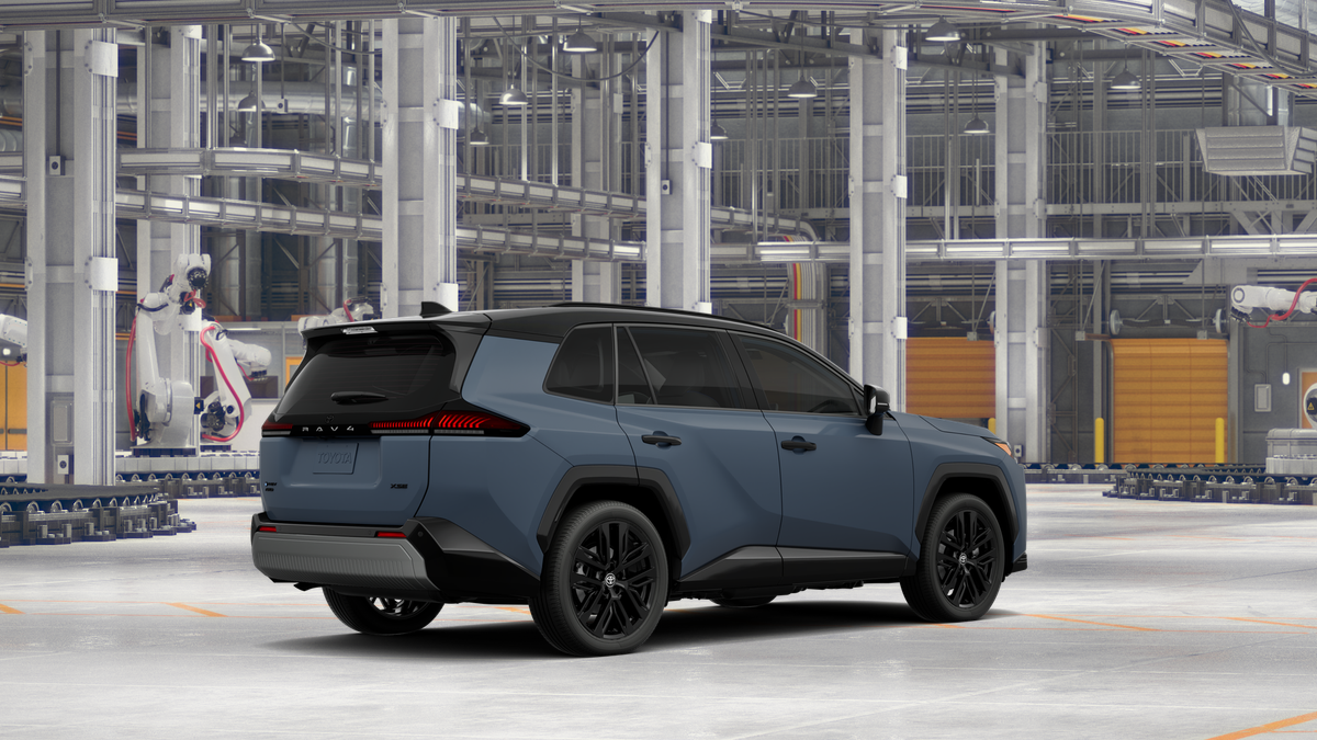 New 2026 Storm Cloud with Midnight Black Metallic roof Toyota XSE image 10