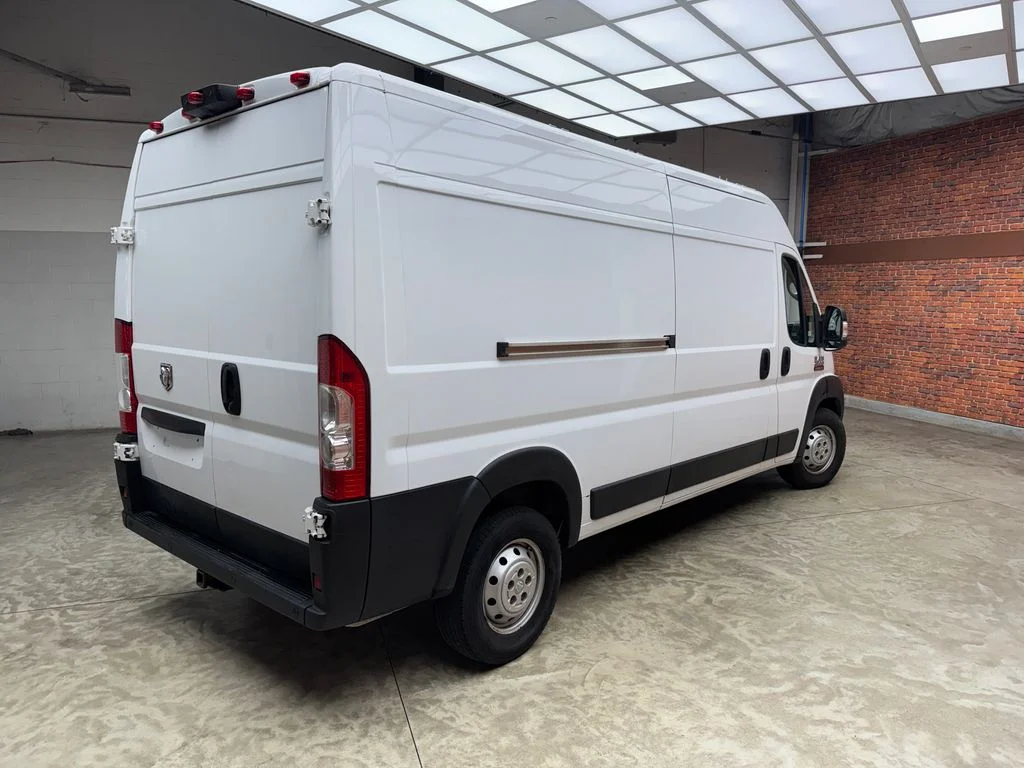 Used 2021 Bright White Clearcoat Ram High Roof image 6