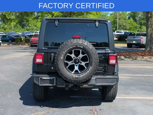 Used 2020 Black Jeep Unlimited Sport S image 4