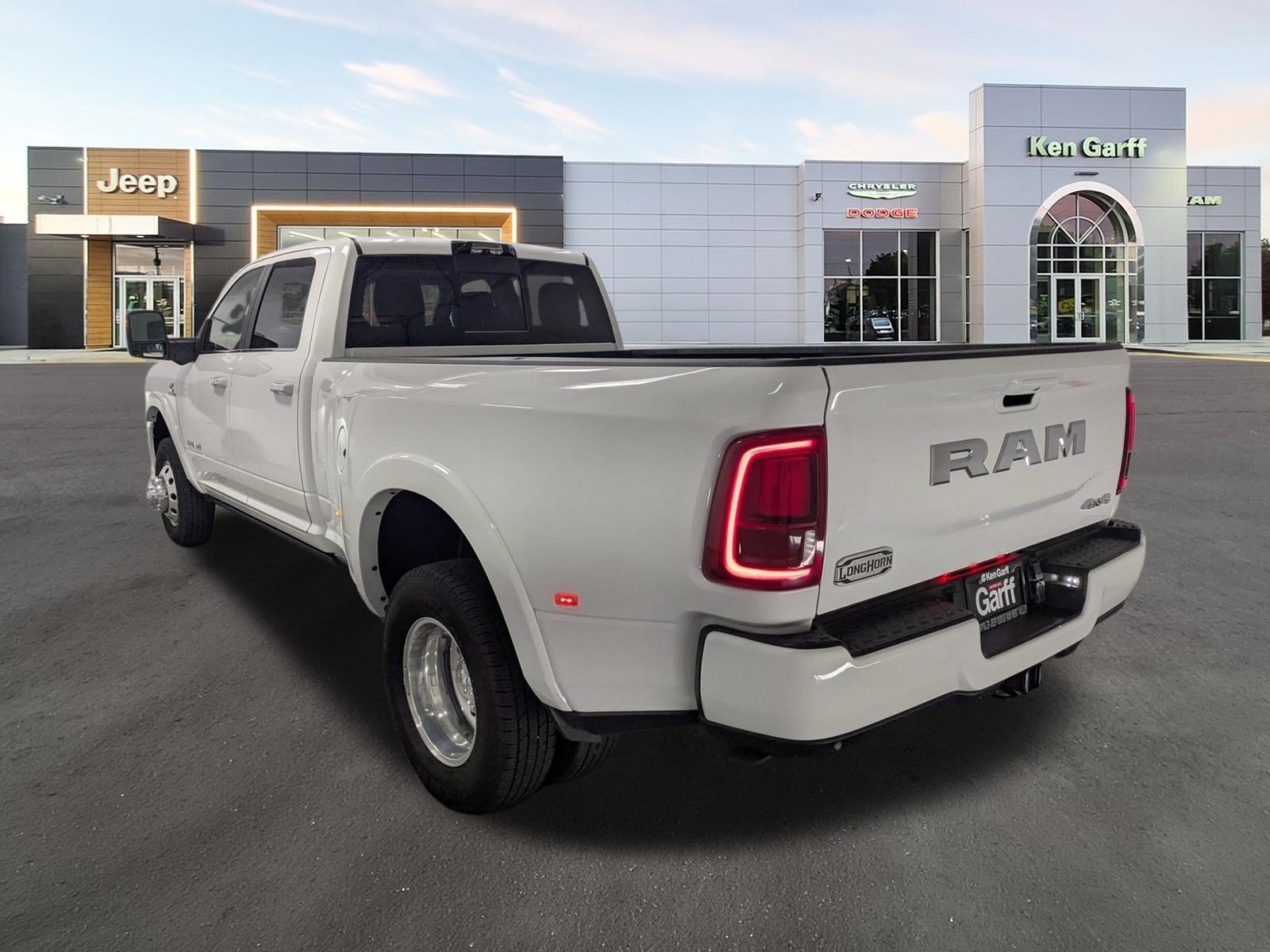 Used 2025 Bright White Clearcoat Ram Longhorn image 7
