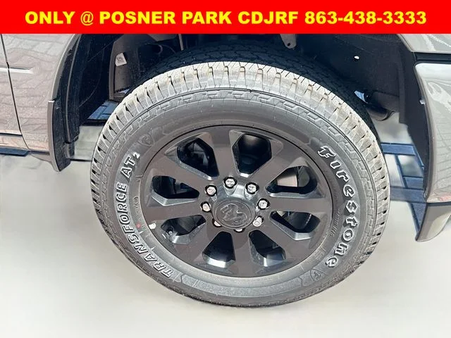 New 2026 Ceramic Gray Clear-Coat Exterior Paint RAM LARAMIE image 32