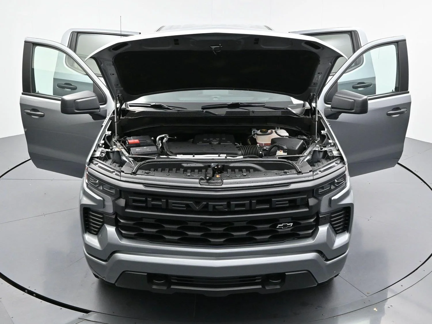 Used 2025 Sterling Gray Metallic Chevrolet Custom image 41