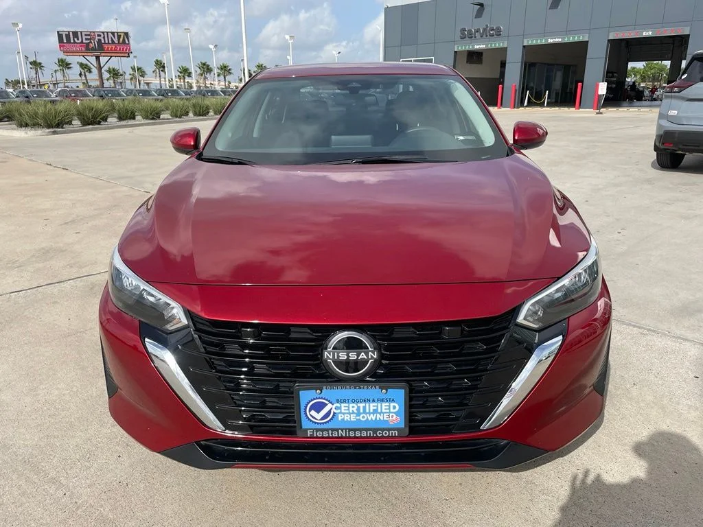 Used 2025 Red Nissan SV image 2